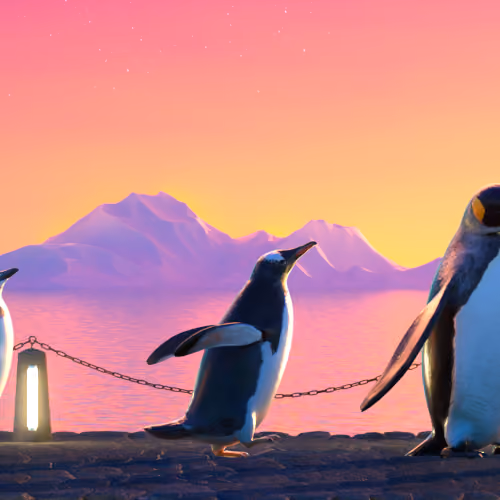 Five Penguins #2789