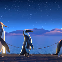 Five Penguins #1445