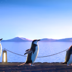 Five Penguins #1111