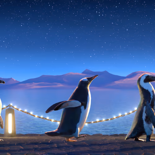 Five Penguins #1251