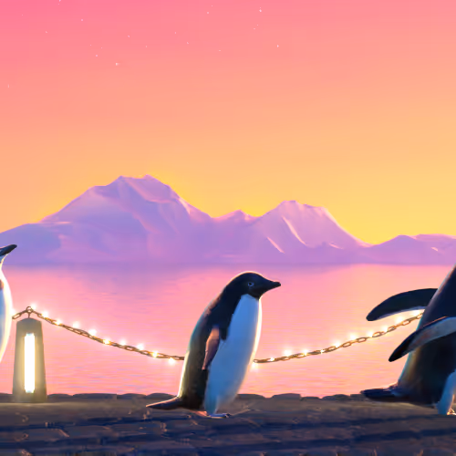 Five Penguins #1815