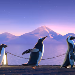 Five Penguins #2736