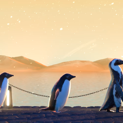 Five Penguins #1465