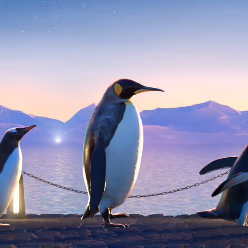 Five Penguins #2099