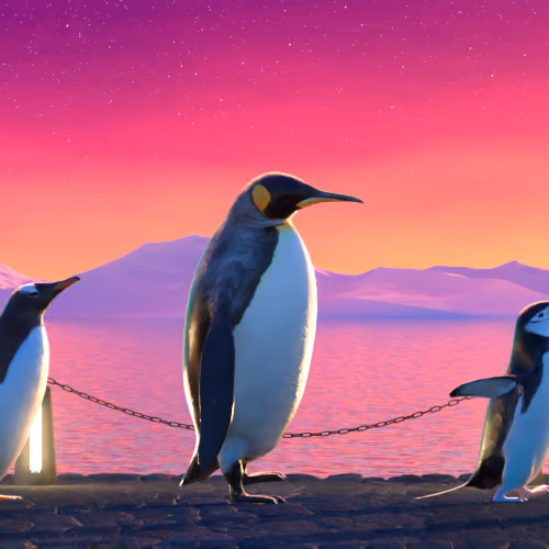 Five Penguins #1510