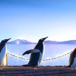 Five Penguins #856