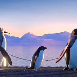 Five Penguins #2432