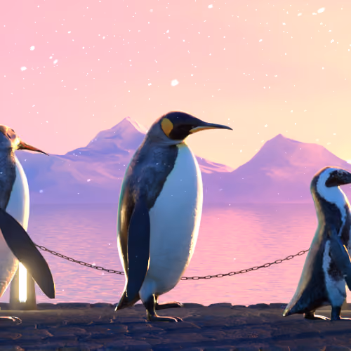 Five Penguins #1080