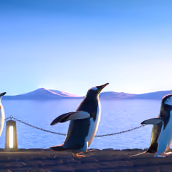Five Penguins #1530