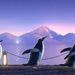 Five Penguins #2891