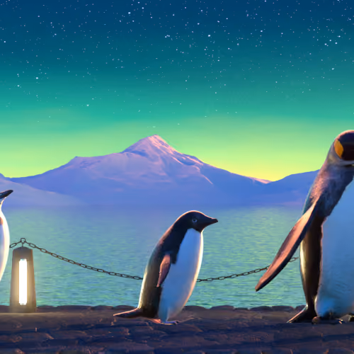 Five Penguins #3020