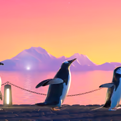 Five Penguins #1925