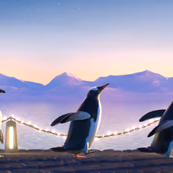 Five Penguins #2532