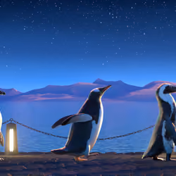 Five Penguins #874