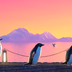 Five Penguins #935