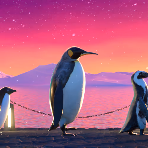 Five Penguins #2270
