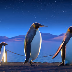 Five Penguins #1186