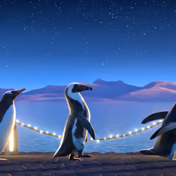 Five Penguins #1473