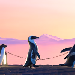 Five Penguins #2948