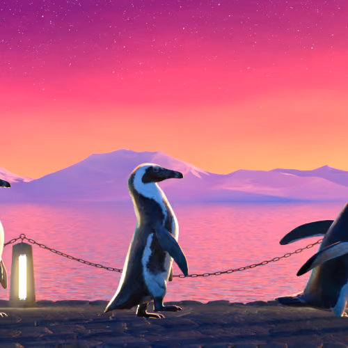 Five Penguins #2396