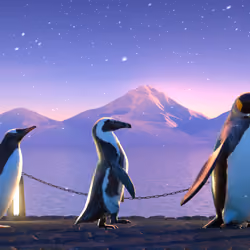 Five Penguins #761