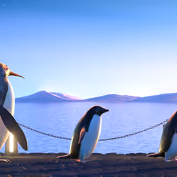 Five Penguins #2787