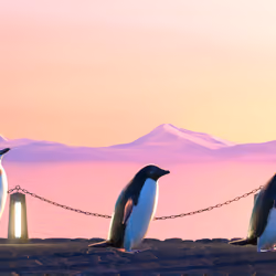 Five Penguins #2938