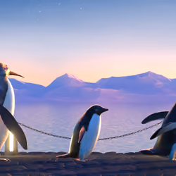 Five Penguins #2341