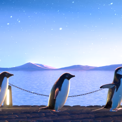 Five Penguins #1459
