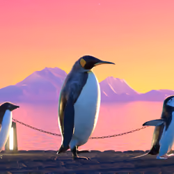 Five Penguins #2773
