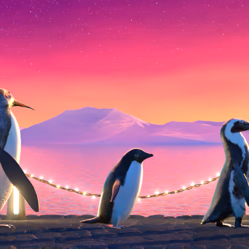 Five Penguins #1773