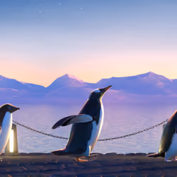 Five Penguins #2629