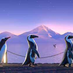 Five Penguins #1102
