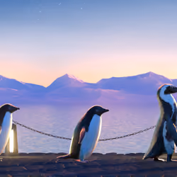 Five Penguins #1501