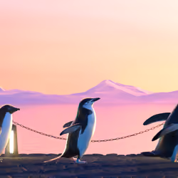 Five Penguins #1614