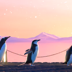 Five Penguins #2964