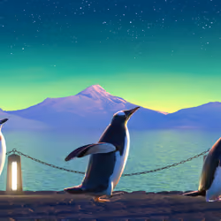 Five Penguins #1092