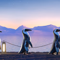 Five Penguins #2435