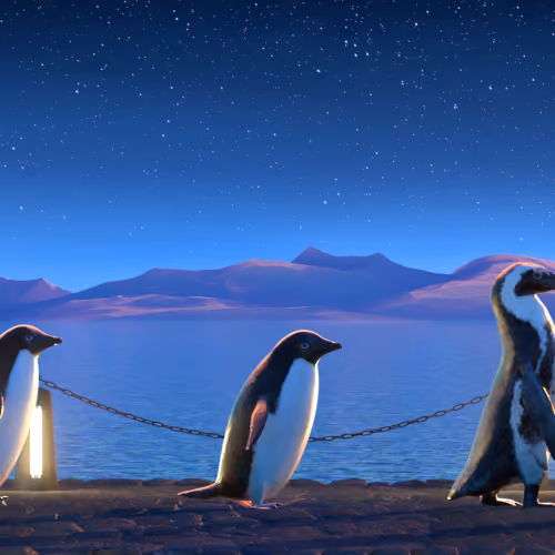Five Penguins #2453