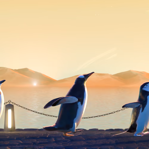 Five Penguins #278