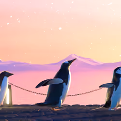 Five Penguins #2867