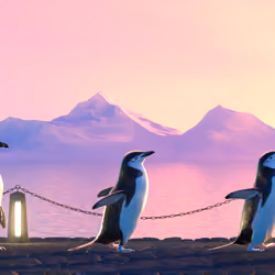 Five Penguins #2211