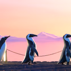 Five Penguins #2388