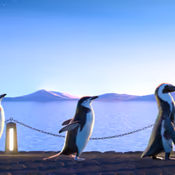 Five Penguins #2527