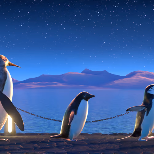 Five Penguins #1196