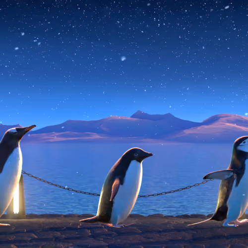 Five Penguins #909