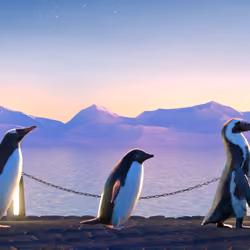 Five Penguins #2869