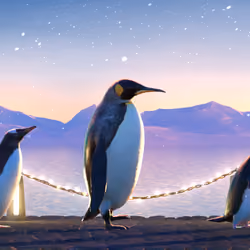 Five Penguins #2221