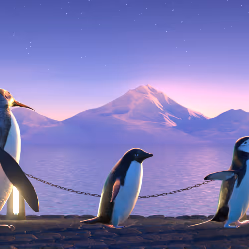 Five Penguins #2886