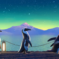 Five Penguins #1862